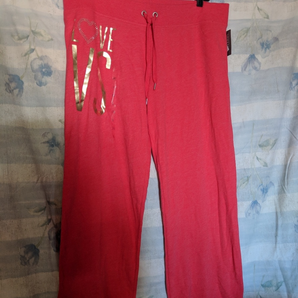 VS fleece sweat pants